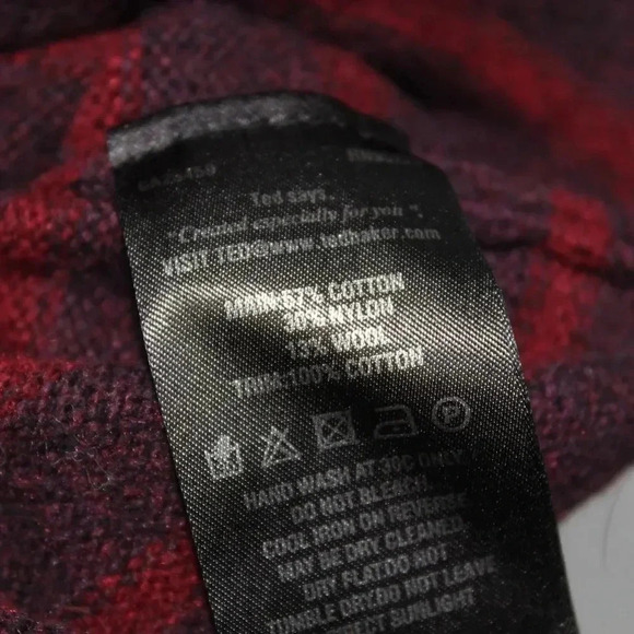 Ted Baker London wool blend oversized striped pullover sweater 6 - Picture 6 of 10